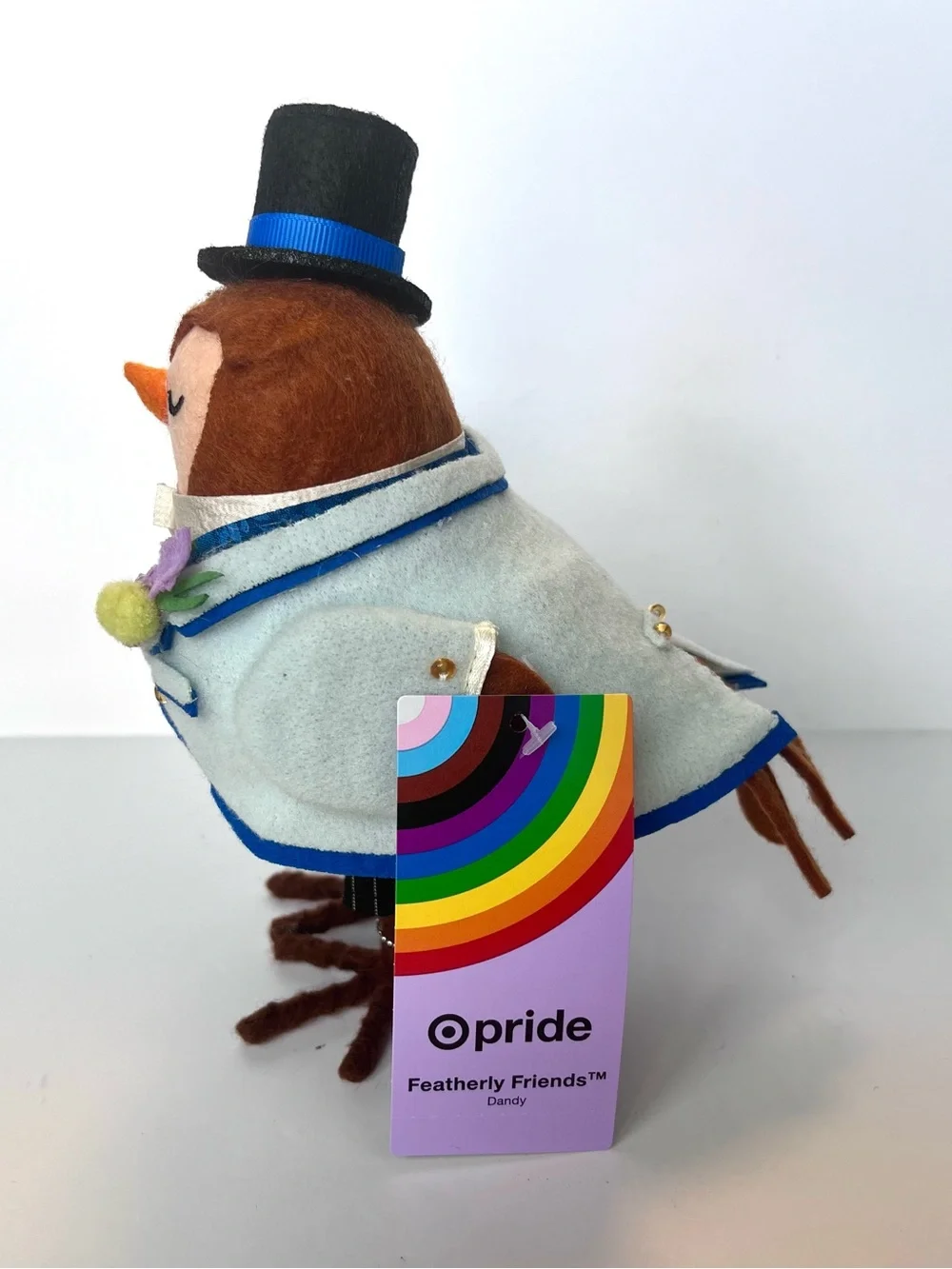 NWT 2026 Target PRIDE Featherly Friends “DANDY” Bird